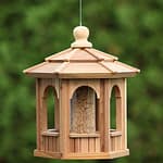 Small Wooden Bird Feeder Gazebo - BCH Bird Feeders